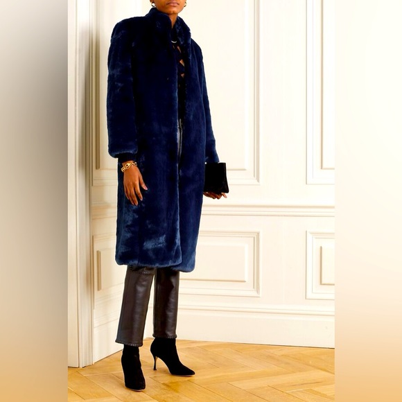 Nwt Cefinn faux fur coat size 6US - Picture 1 of 14